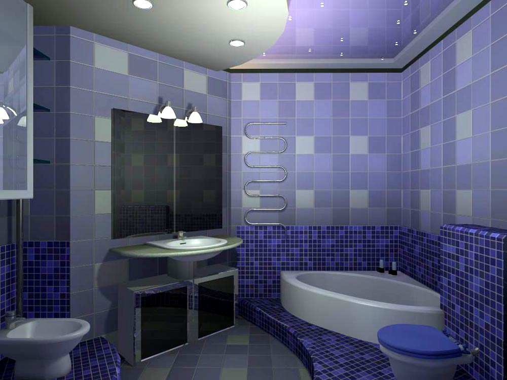 Дизайн интерьера ванной комнаты - модные варианты отделки