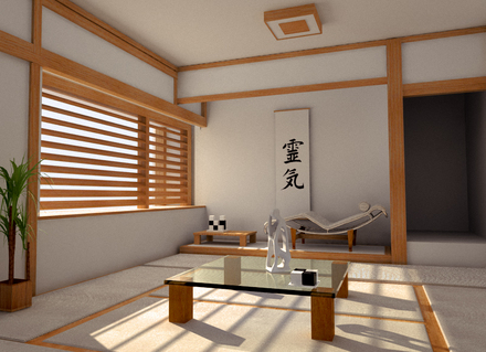 Ремонт дома в японском стиле