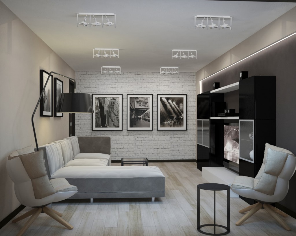Дизайн-проекты для трехкомнатных квартир площадью 60 кв.м.
